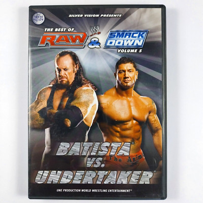 WWE The Best Of Raw & SmackDown Volume 5 Batista VS Undertaker DVD PAL Zone 2 Fr