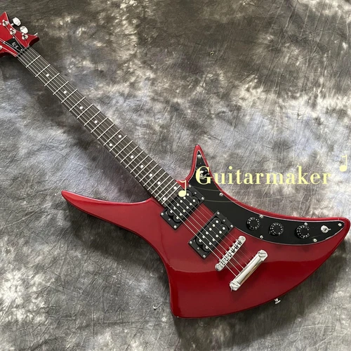 1983 X79 Skyhawk Electric Guitar HH Pickup Basswood Body Maple Neck Chrome Part