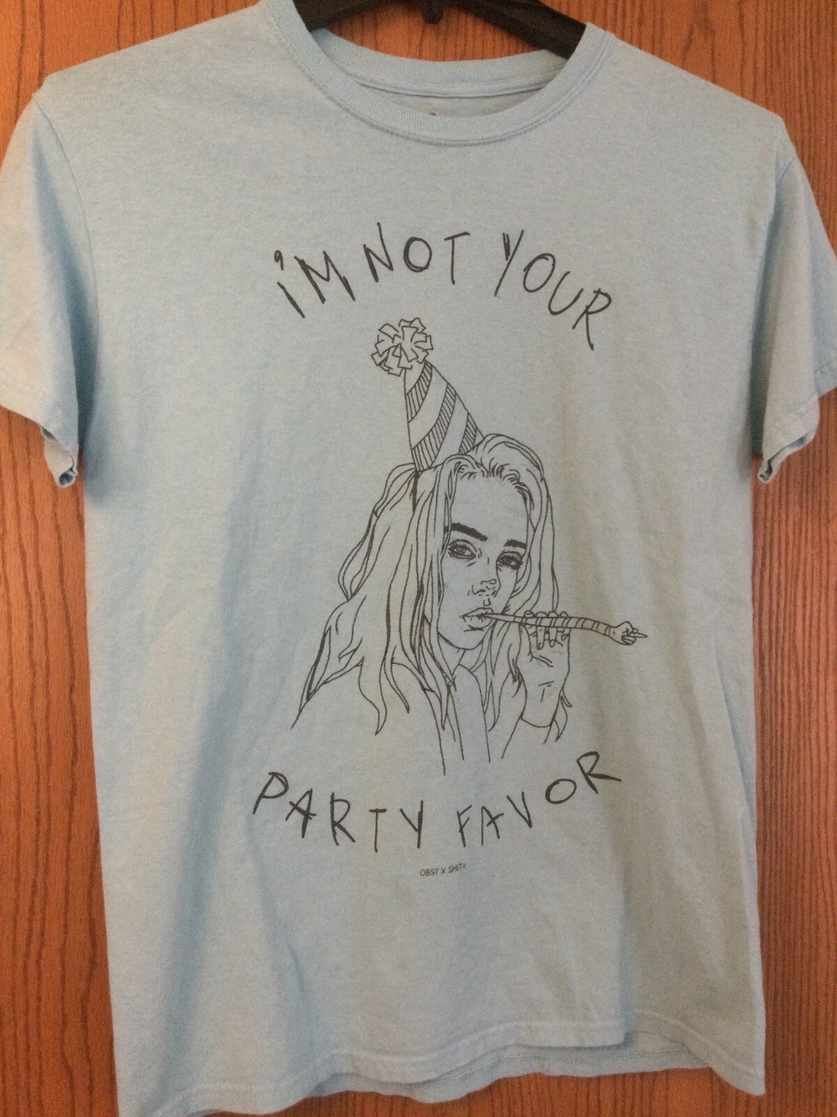 Billie Eilish “I’m Not Your Party Favor” Blue Shi… Gem