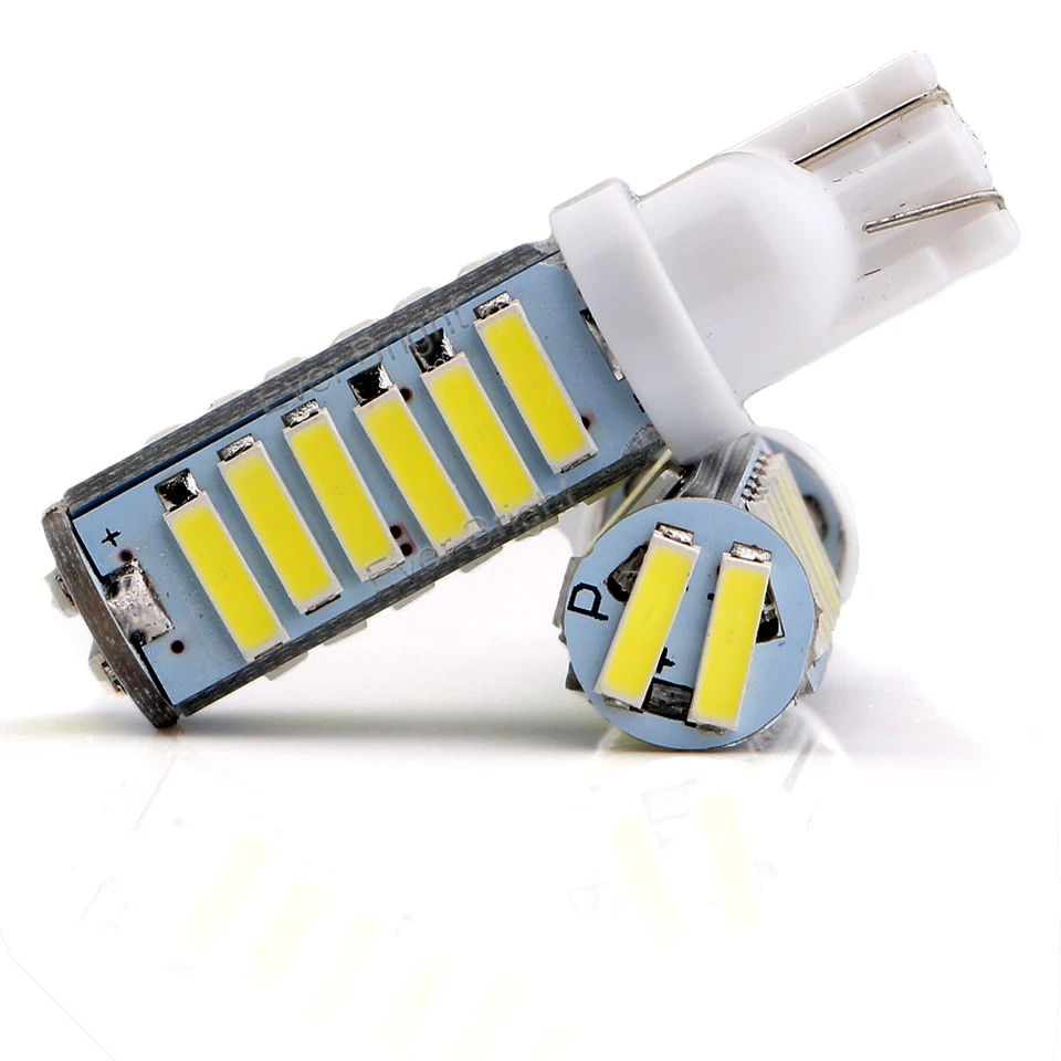 300Pcs T10 W5W 7020 7014 20SMD 194 168 Led Interior Lights License plate lights - Image 3 of 4