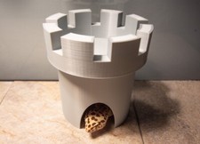 Castle Tower Midevil Reptile Hide for Leopard Geckos/Reptiles
