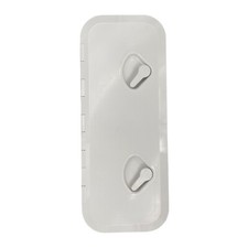 Armadietto portaoggetti 353 mm x 606 mm barca marina ponte bianco ispezione accesso portelli