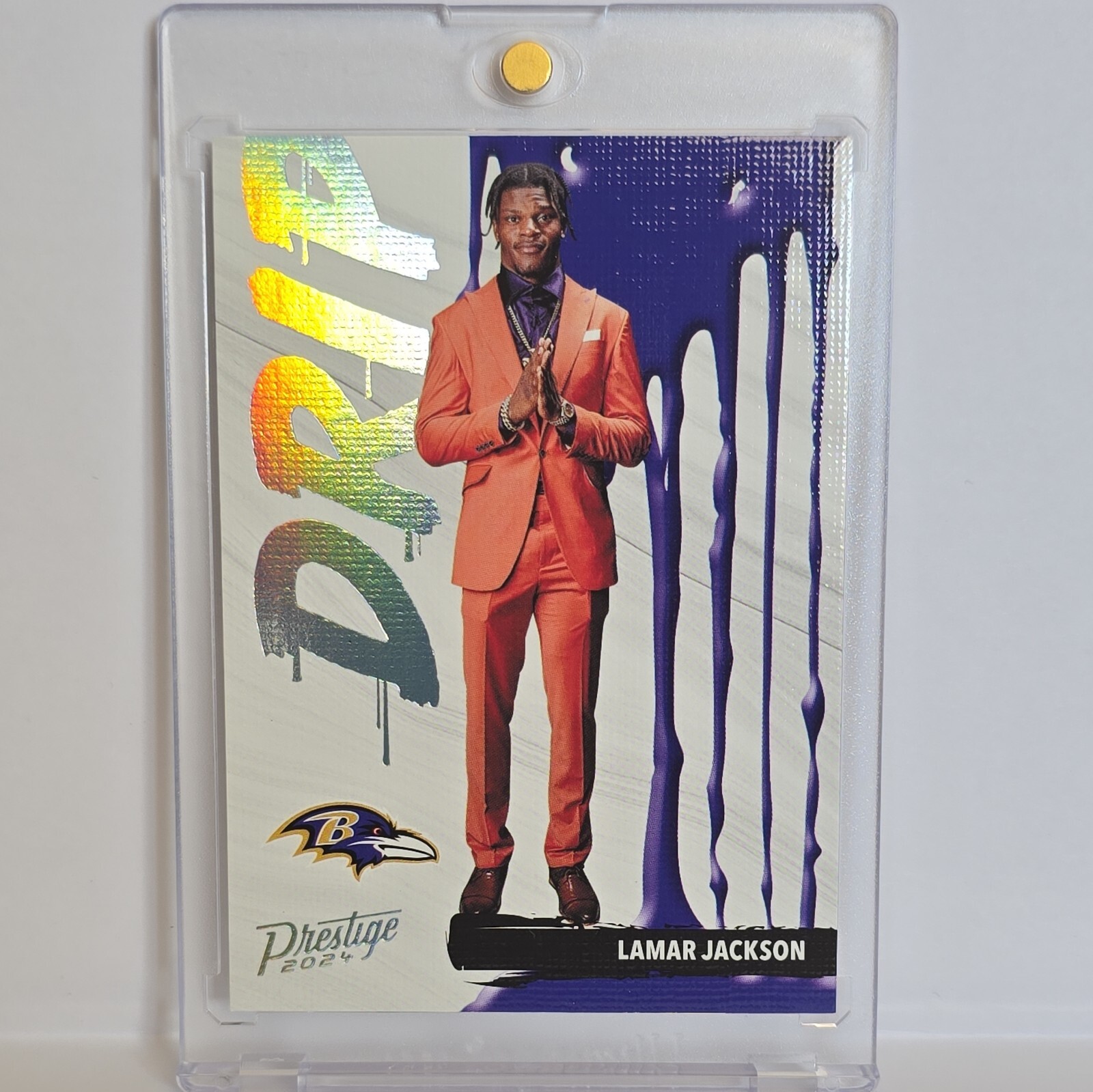 2024 NFL Prestige Drip SSP Case Hit Lamar Jackson