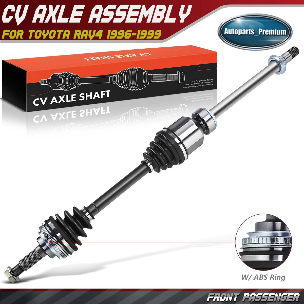 Front Right CV Axle for Toyota RAV4 1996 1997-1999 L4 2.0L FWD