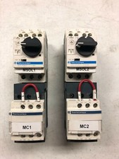 (2)Pcs. Telemecanique  GV2-P06H7 Motor Starter    W/   LC1 D09 