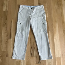 Tommy Hilfiger Pants Woman's Size 16 White Vintage Stretch Outdoor Cargo