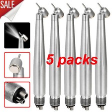 LED Dental 45 Degree Surgical High Speed Handpiece Push Button 4 Hole NSK STYLE