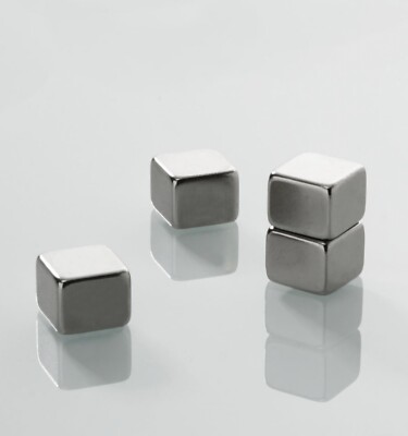 Neodym Magnete N45 10x10x10mm | 50 Stück
