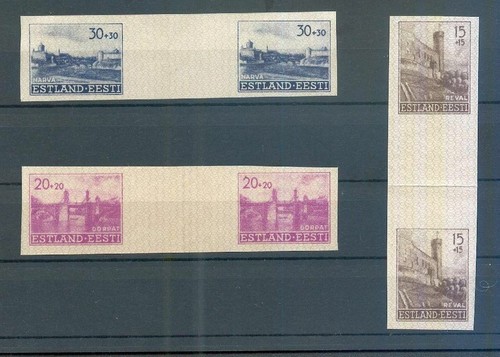 Estonia intermediate pairs 4zs.5/6zw unrubberized (70523