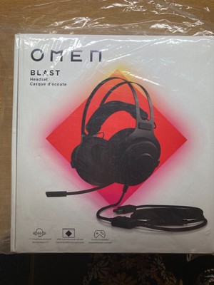 HP Omen Blast Headset and Mouse Pad 100