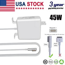 For APPLE A1374 MACBOOK Air 11 13" 45W Power Adapter L Charger A1244 A1369 A1370