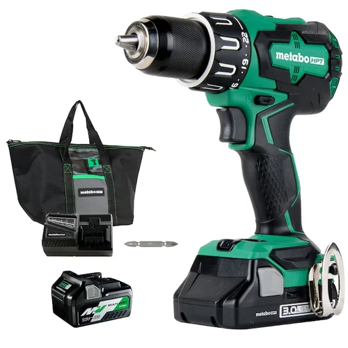 Metabo DV18DBFL2 HPT 18V Brushless 1/2'' Chuck Hammer Drill Only Tested