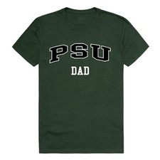 Portland State University Vikings PSU Dad Father NCAA Cotton Tee T Shirt  