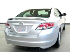 2009-2013 Unpainted Factory Style W/Light Spoiler For Mazda 6