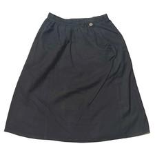 Sasson Women Vintage Black Vintage Skirt sz 8