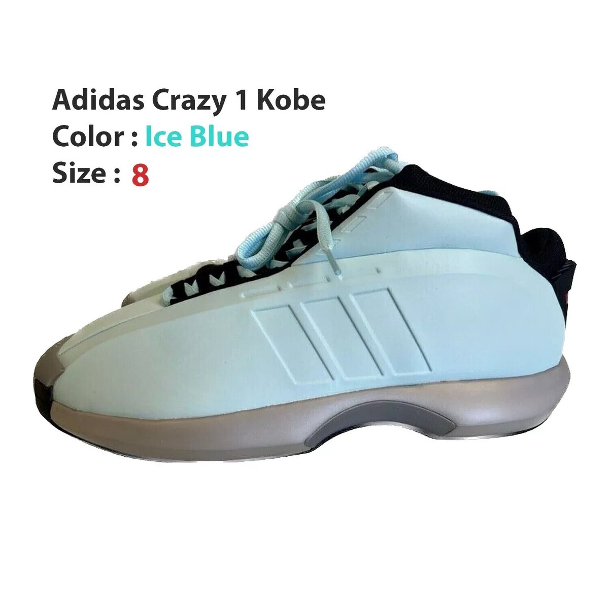 シューズ(男性用) Crazy1 adidas Kobe 27cm adidas Crazy 1 Kobe Bryant Mint Core Black Men Basketball