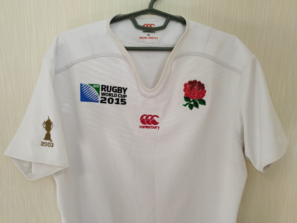 Sz XL adult England rugby jersey World Cup 2015 Canterbury shirt