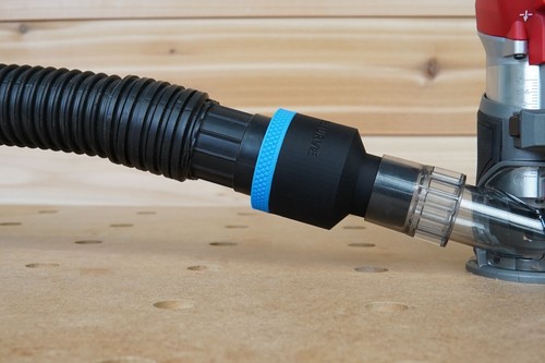 1 7/8" Shop Vac Hose Adapter for Milwaukee M18 Router - Picture 2 of 4