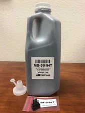 MX-561NT Toner Refill for Sharp MX-M3050 3550 4050 4070 5050 6050, M6070 + Chip