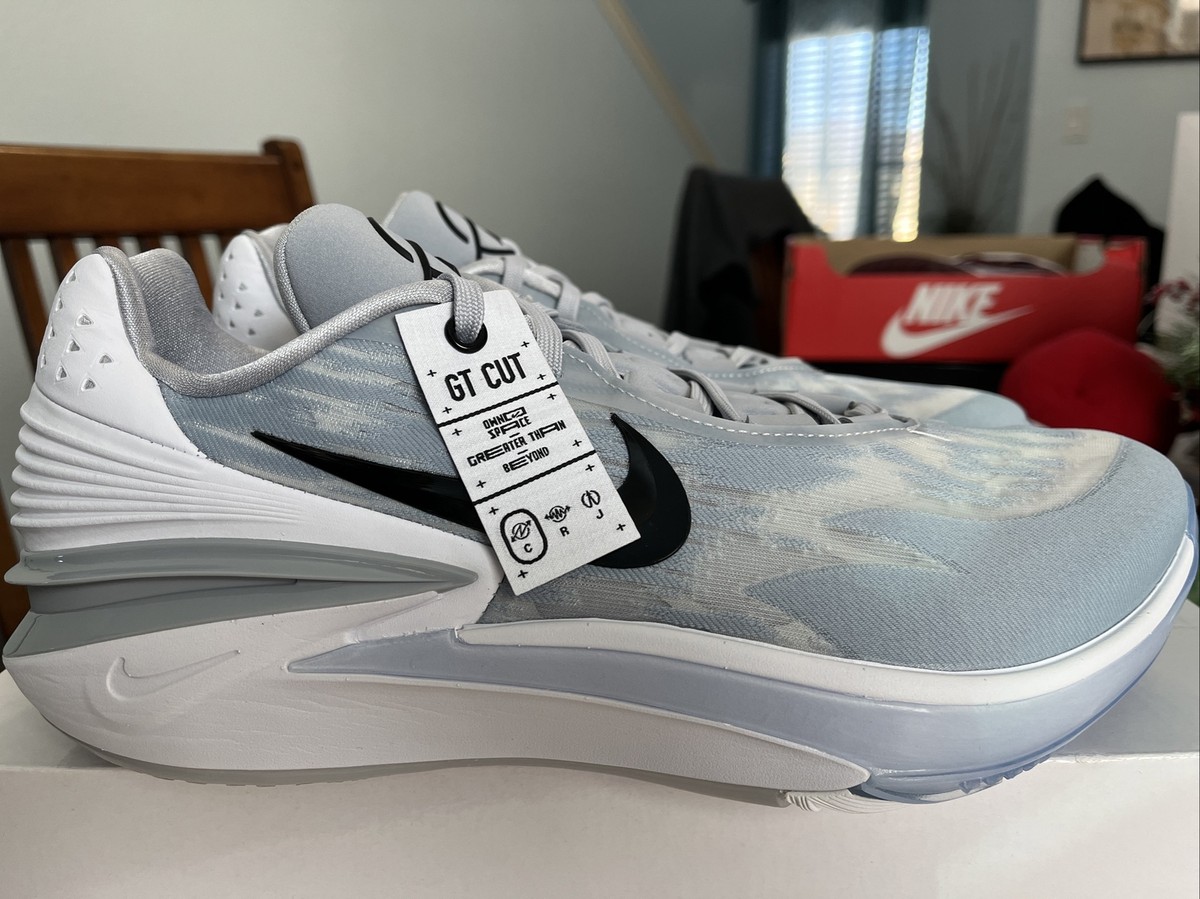 NEW Nike Air Zoom G.T. TB Cut 2 Basketball sneakers Mens 15 wolf Grey dx6650-003 Nike Air Zoom GT Cut 2 TB Wolf Grey Men main image 4