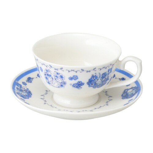 Pokemon Center Original Baby Blue Eyes Cup Saucer Piplup Ebay