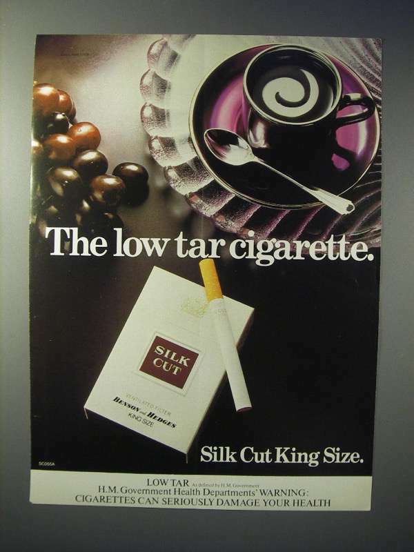 1978 Silk Cut Cigarette Ad