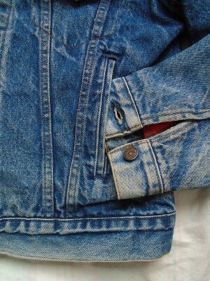 Vintage 80s Levi's 70411-9316 Jacket Mens Large 42 Flannel