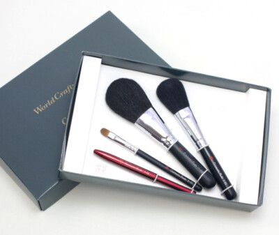 CSK (KUBOTA-GO) MAKEUP BRUSH S-SERIES PROFESSIONAL MAKEUP BRUSHES 4PCS SET