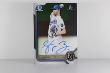 2022 TOPPS BOWMAN CHROME AUTO STEVEN ZOBAC CDA-SZ (BS1)