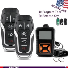 2 For 2016 2017 Ford Edge Explorer Mustang Lincoln MKX Remote Key Fob Programmer