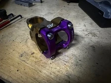 Industry Nine A35 MTB Mountain Bike Bicycle Stem Purple +/- 7 degree 35.0 x 50mm