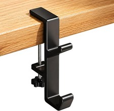 Headphone Stand - Aluminum Alloy Headphone Holder, Under Headset Stand for Desk