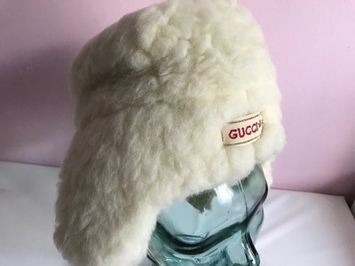 GUCCI WEISSE KINDERMÜTZE NAGELNEU GRÖSSE GR M (54 CM) MADE IN ITALY