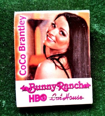 Vintage Matchbook Matches HBO CatHouse Promo Moonlite BunnyRanch Coco Brantley 2