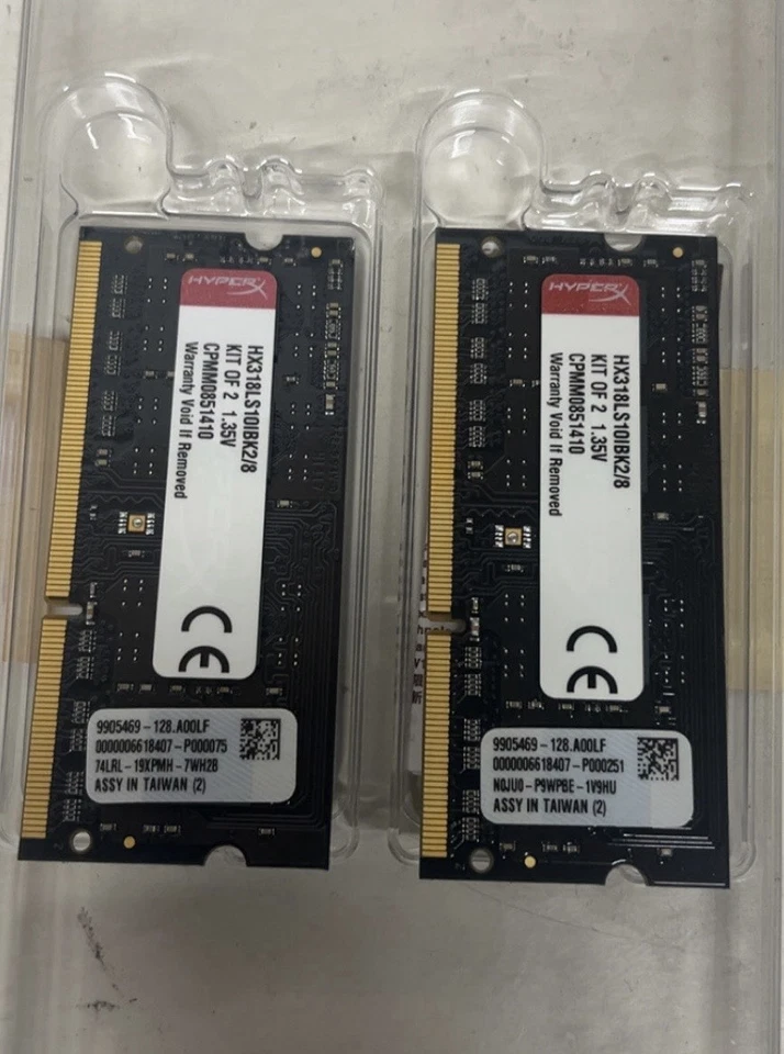 HyperX 8GB DDR3L 1866MHz CL10 SO-DIMM RAM Kit - Image 2 of 3