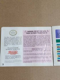 **READ** NES Rockin' Kats MANUAL ONLY 