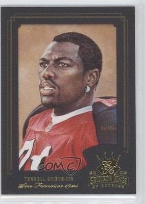 2003 Donruss Gridiron Kings Gold Framed 7/75 Terrell Owens #83 HOF 6en