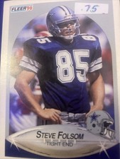 1990 Fleer - Steve Folsom #387 (RC)