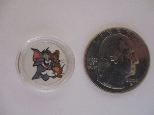 Tom & Jerry 1 Gram .999 Fine Silver Round