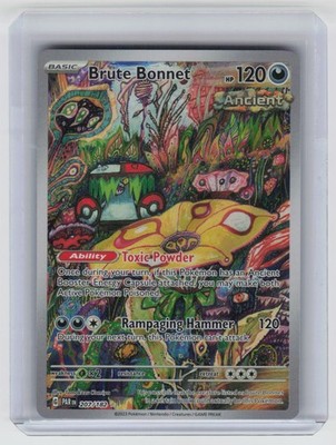 Brute Bonnet 207/182 Illustration Rare Paradox Rift Pokemon Holo Near Mint