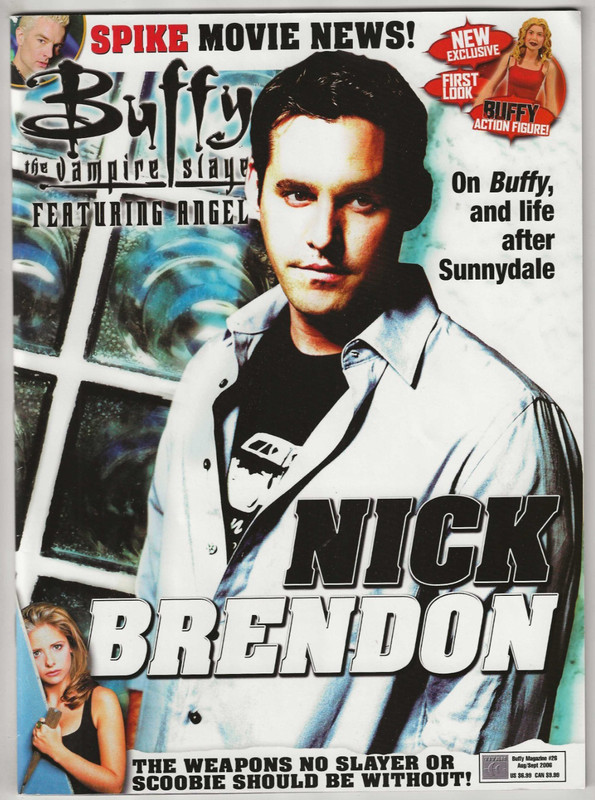 THE OFFICIAL BUFFY THE VAMPIRE SLAYER MAGAZINE # 26 A NICK BRENDON CHRIS KANE