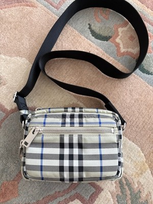 Authentic Burberry Check Crossbody bag New