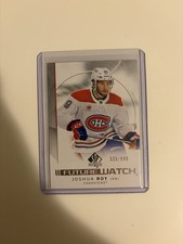 2024-25 SP Authentic Future Watch /999 Joshua Roy #107 Rookie RC Montreal