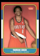 2007-08 Fleer #86R-146 Taurean Green 86-87 Retro Rookies
