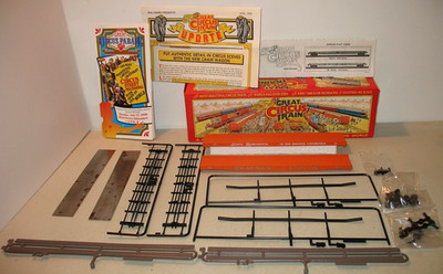 Ho Scale 1967E The Great Circus Train Walthers 5TH Release Car 55 & 50 Flat Cars