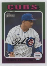 2024 Topps Heritage High Number Rookies Chrome 307/699 Daniel Palencia #491 11qd