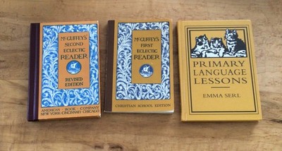 McGuffey's Eclectic Readers First & Second + Primary language Serl Homeschooling