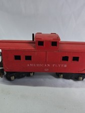 American Flyer #638 S Gauge Caboose Red Good
