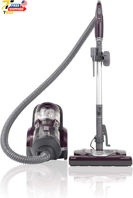 22614 Pet Friendly Lightweight Bagless Compact Canister Vacuum with Pet Powermat