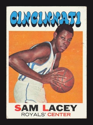 Sam Lacey 1971-72 Topps #57 RC TYW7